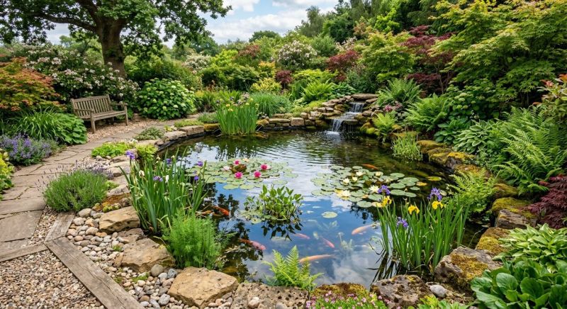 Garden Pond Installation in Ventura County, CA