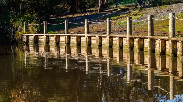 Pond Safety Fence Installation